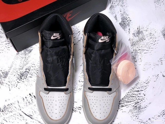 Rep TBK 1 Bone Nike SB Light x OG Air CD6578-006 Jordan High 0630